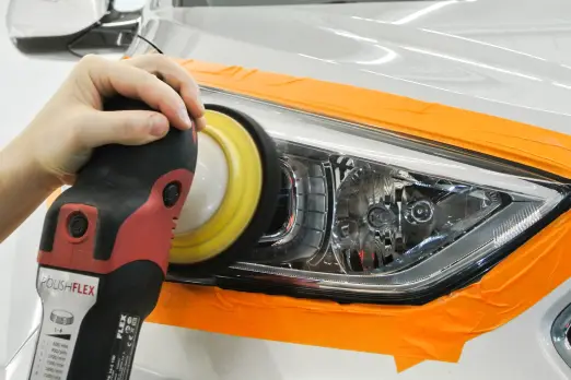 پولیش چراغ خودرو