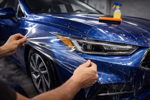 نصب برچسب محافظ رنگ بدنه